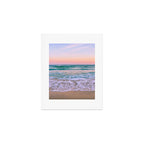 Ocean and Sunset Needed Art Print Gallery Image 1