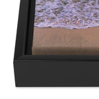 Ocean and Sunset Needed Framed Canvas Print Gallery Image 3