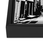 Tokyo street sunrise Framed Canvas Print Gallery Image 3