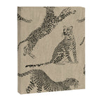tan leopard pattern Canvas Print Gallery Image 8