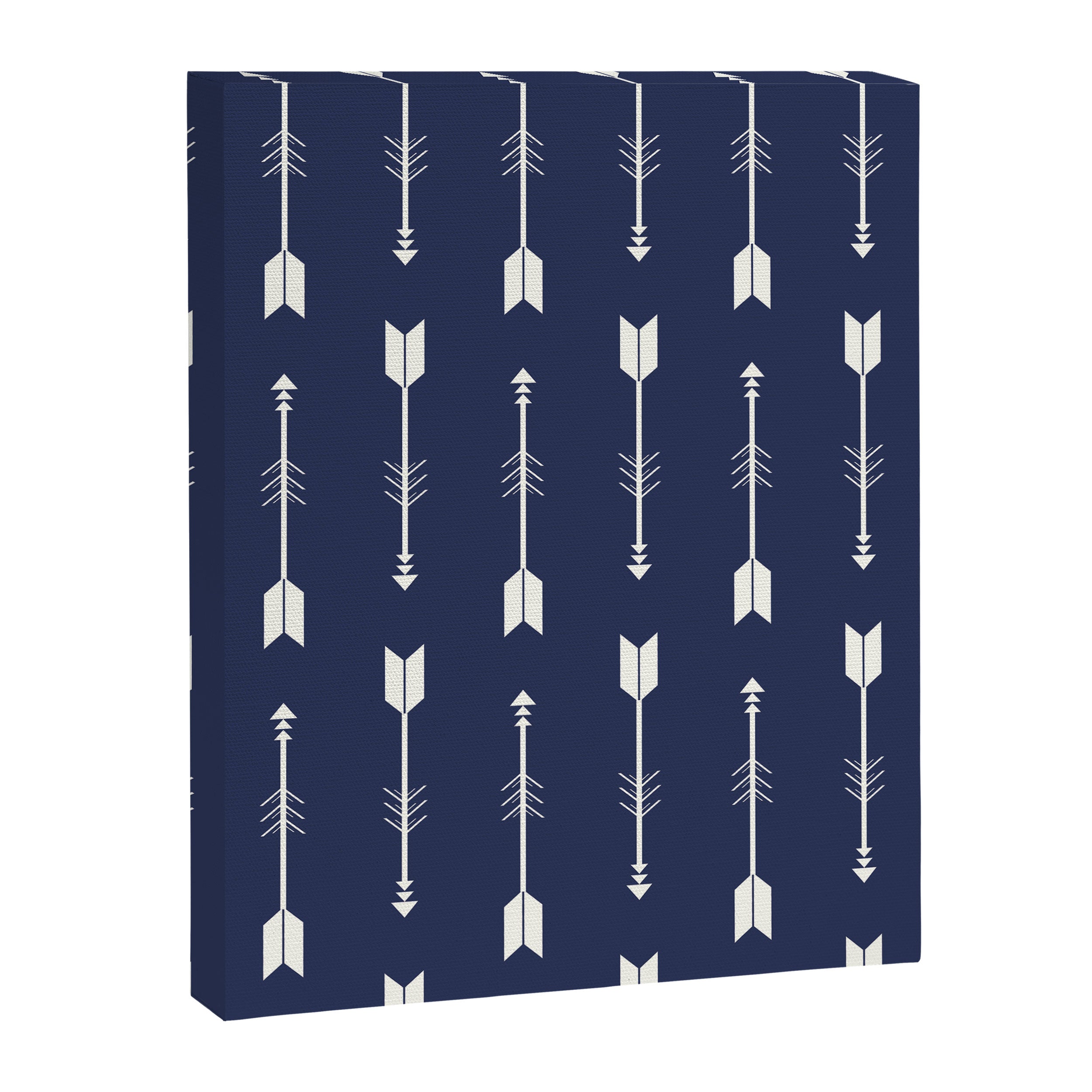 Blue Arrow Pattern  Canvas Print Gallery Image 8
