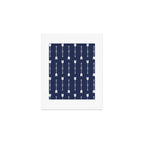 Blue Arrow Pattern  Art Print Gallery Image 1
