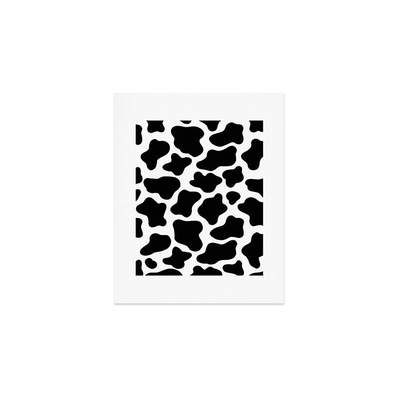 Cow Print Art Print Gallery Image 1