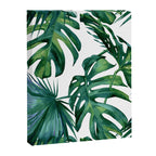 Classic Palm Leaves Tropical Jungle Green Canvas Print Gallery Image 8