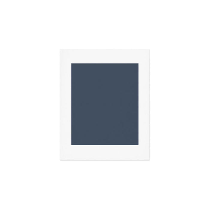 Dark Slate Blue Gray Art Print Gallery Image 1