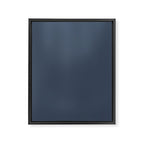 Dark Slate Blue Gray Framed Canvas Print Gallery Image 8