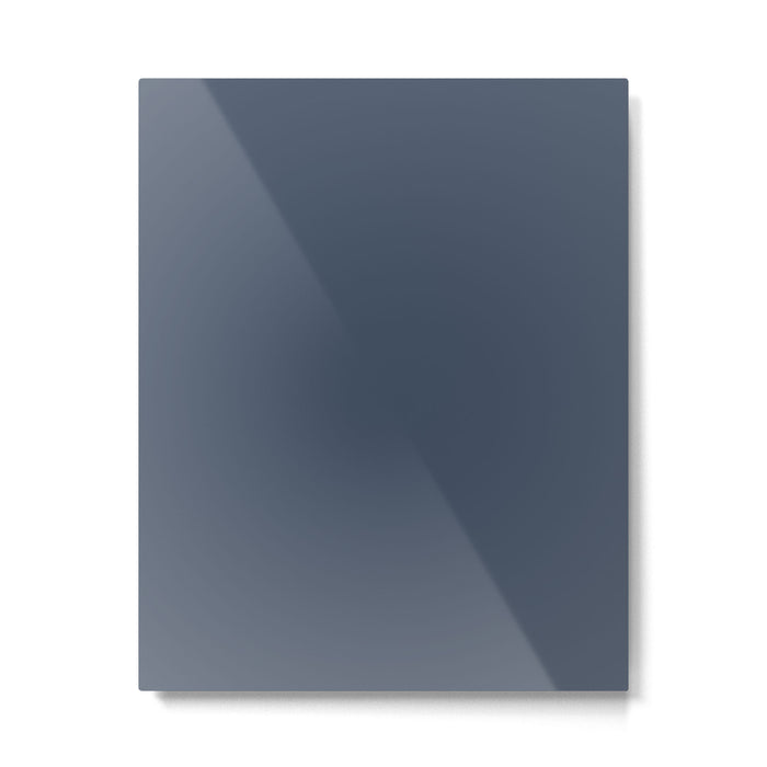 Dark Slate Blue Gray Metal Print Gallery Image 1