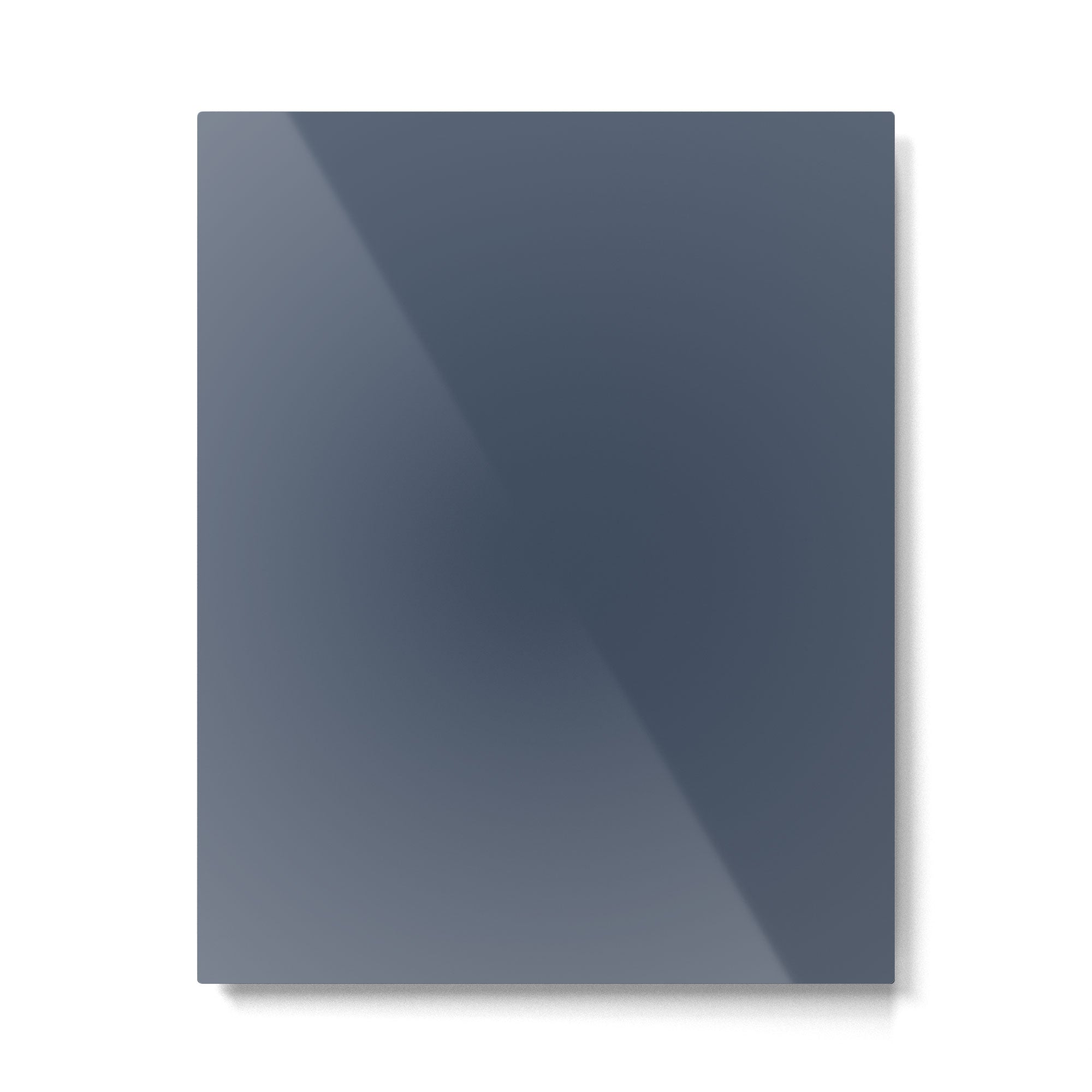 Dark Slate Blue Gray Metal Print Gallery Image 6