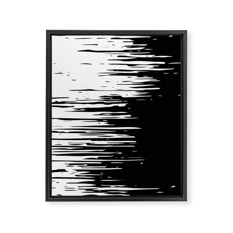 Distortion Framed Canvas Print Gallery Image 8