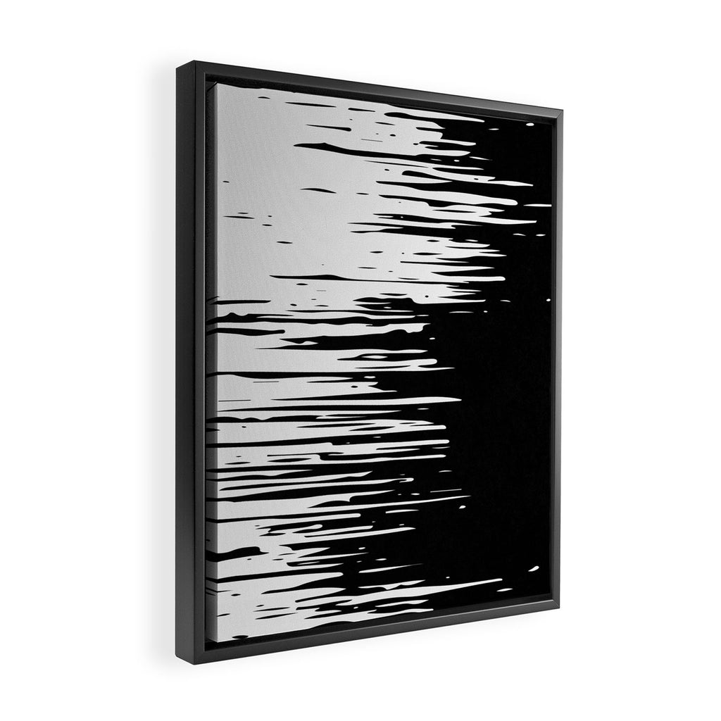 Distortion Framed Canvas Print Gallery Image 2