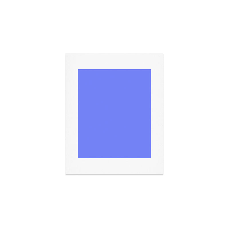 Periwinkle Blue Art Print Gallery Image 1