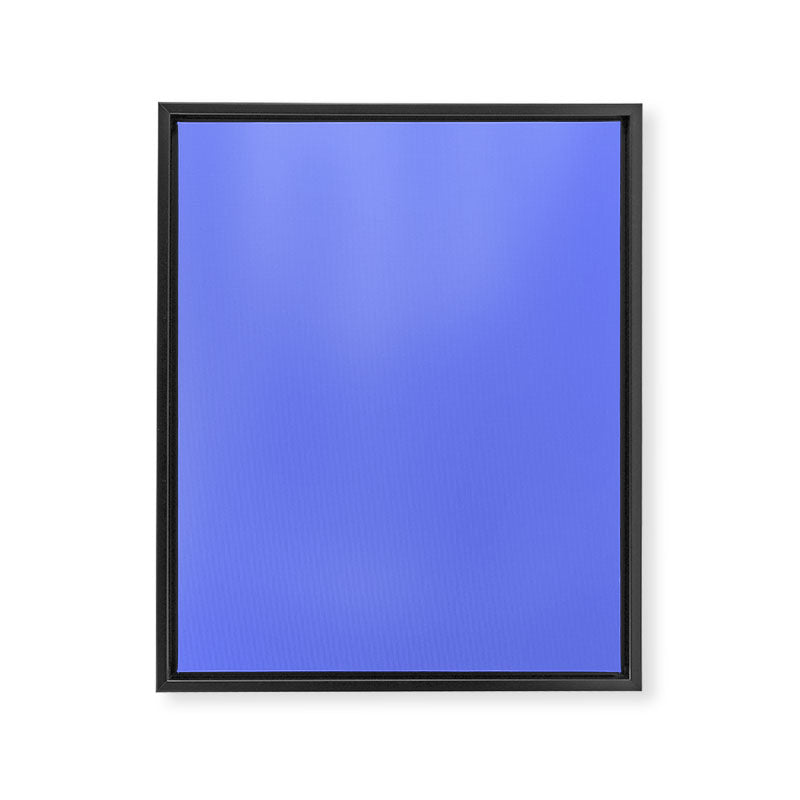 Periwinkle Blue Framed Canvas Print Gallery Image 8