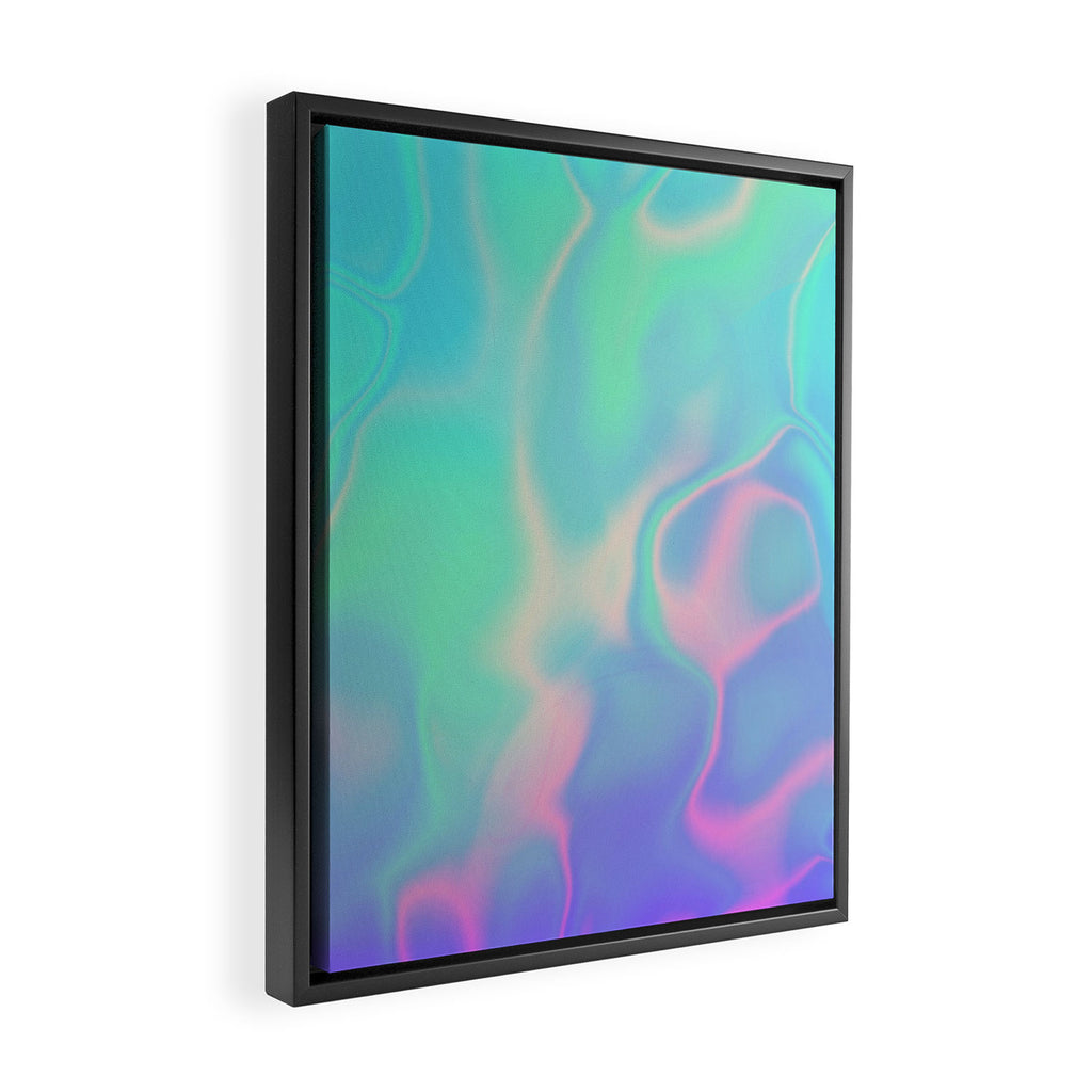 Rainbow Sea Framed Canvas Print Gallery Image 2