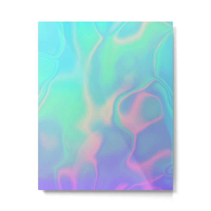 Rainbow Sea Metal Print Gallery Image 1