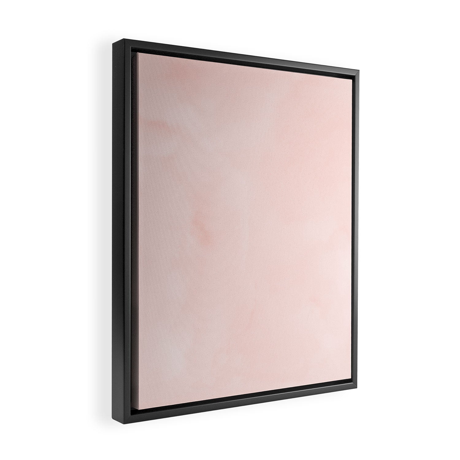 Seashell Pink Watercolor Framed Canvas Print Gallery Image 2