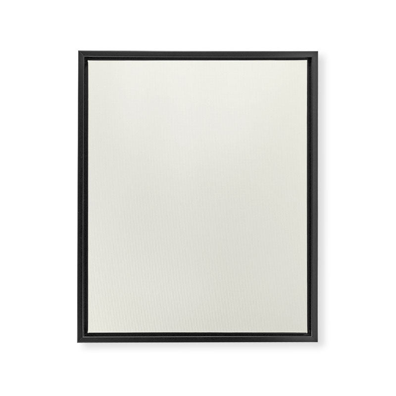 Simply Cream Framed Canvas Print Gallery Image 8