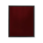 Simply Maroon Red Framed Canvas Print Gallery Image 8