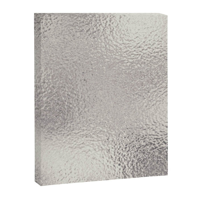 Simply Metallic in Silver Canvas Print Gallery Image 1