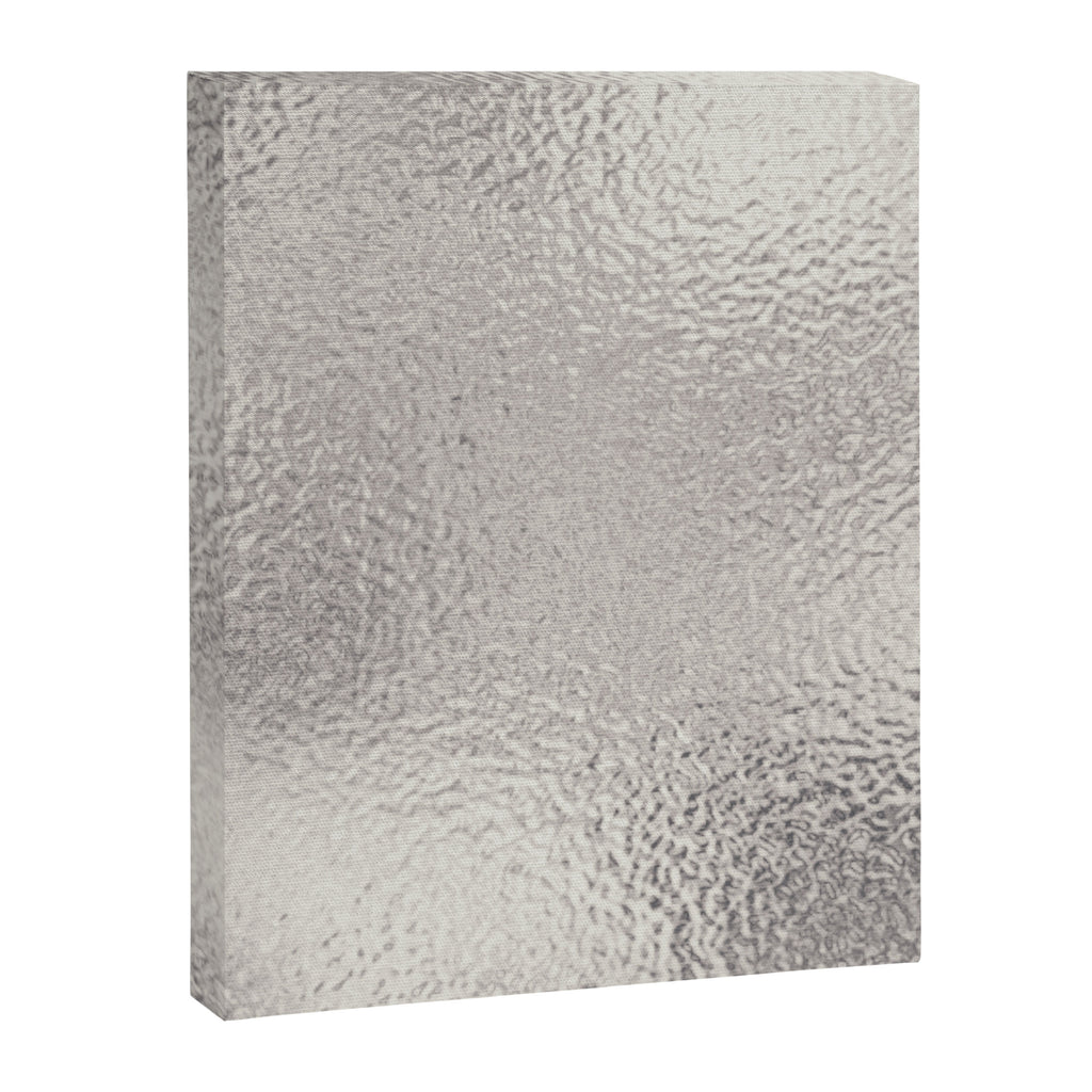 Simply Metallic in Silver Canvas Print Gallery Image 8