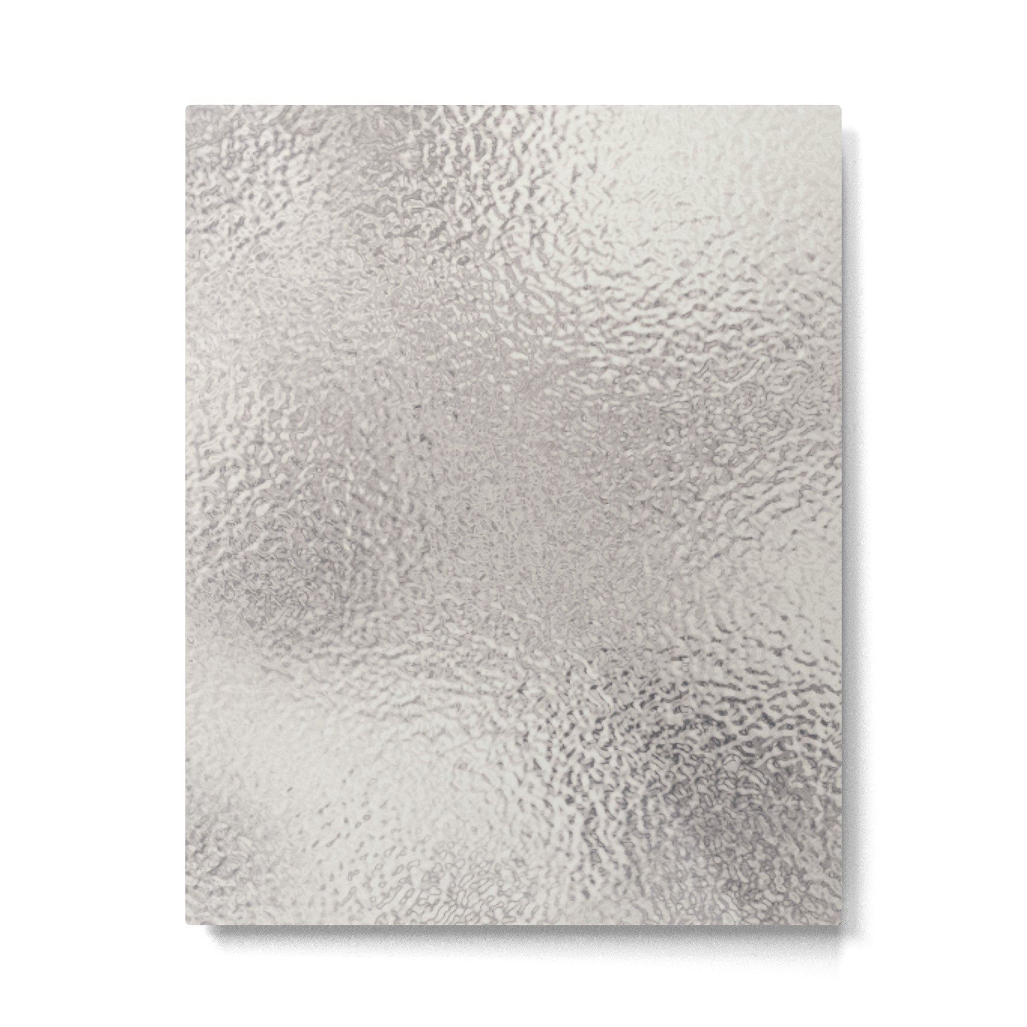 Simply Metallic in Silver Metal Print Gallery Image 6