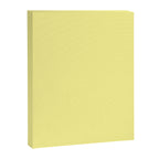 Simply Pastel Yellow Canvas Print Gallery Image 8