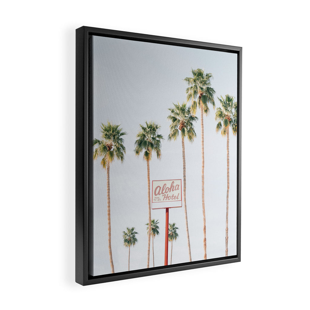Aloha Framed Canvas Print Gallery Image 2