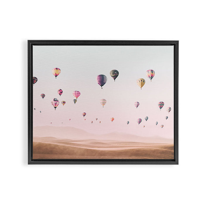 Around the World Framed Canvas Print Gallery Image 1