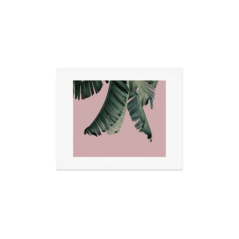 Banana Leaf Blush Art Print Gallery Image 1