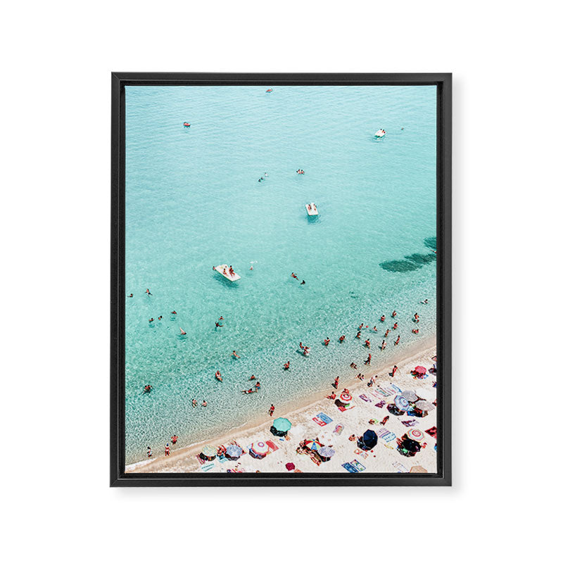 Beach Day Framed Canvas Print Gallery Image 6