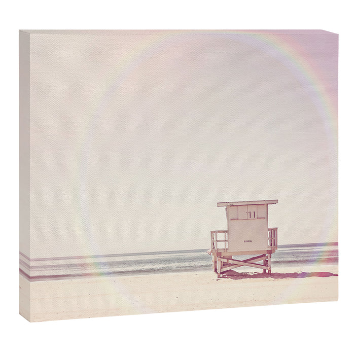 Beach hut Canvas Print Gallery Image 1