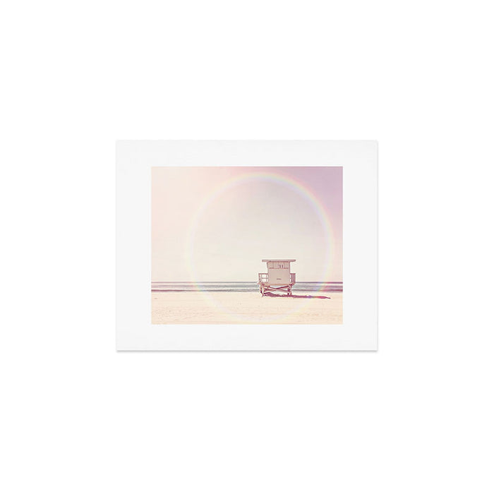 Beach hut Art Print Gallery Image 1