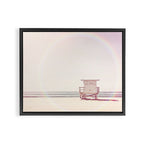 Beach hut Framed Canvas Print Gallery Image 6