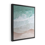 Birds View Sea Framed Canvas Print Gallery Image 2