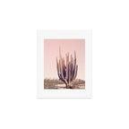 Blush Cactus Art Print Gallery Image 1
