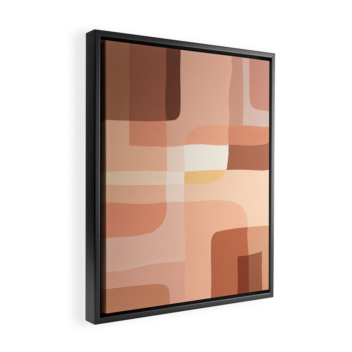 Blush Play Framed Canvas Print Gallery Image 2