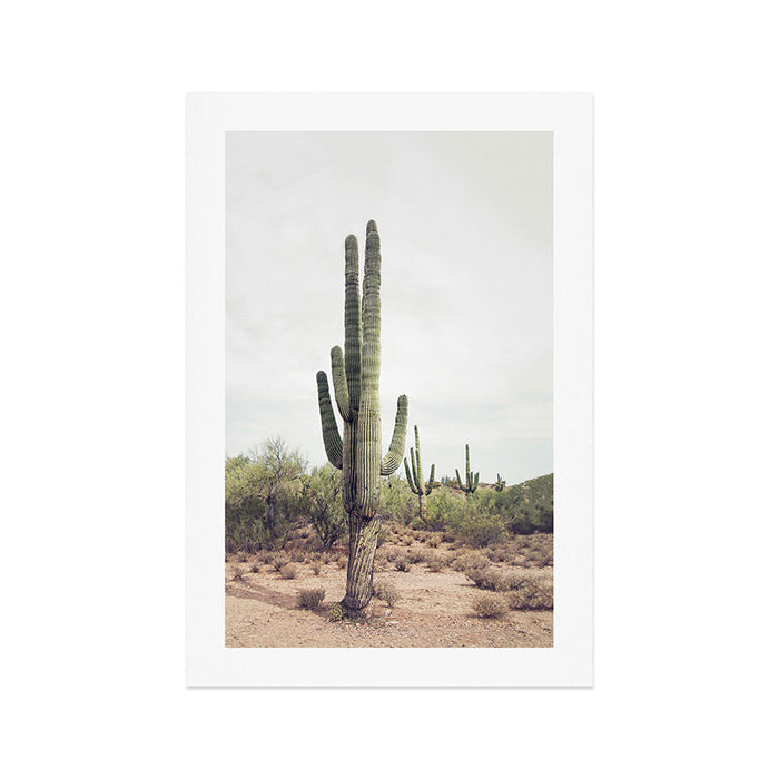 Cactus Land Art Print Gallery Image 1