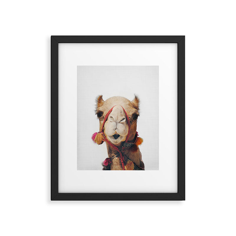 Camel Framed Art Print Gallery Image 5