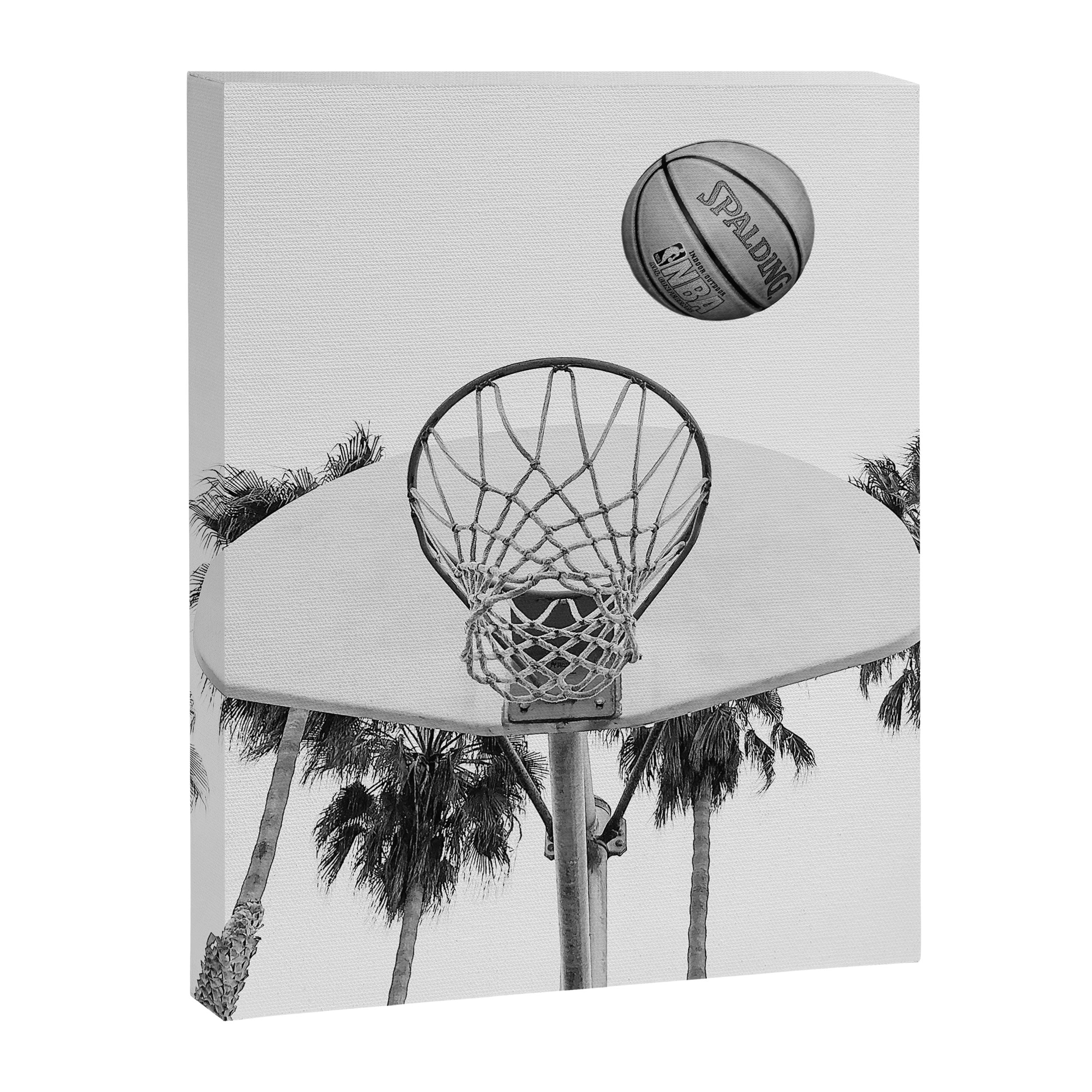 Coastal basketball Canvas Print Gallery Image 6