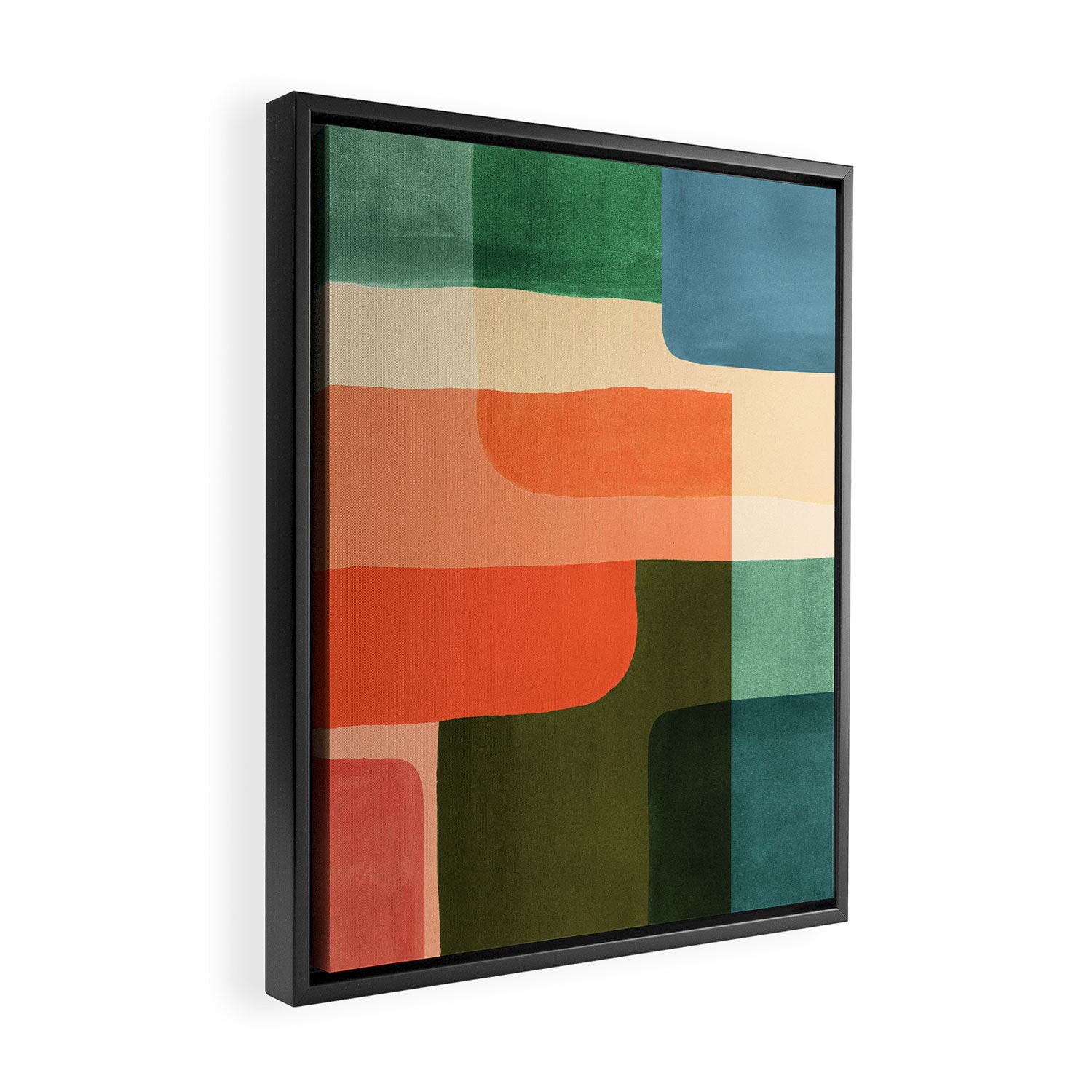 Color play Framed Canvas Print Gallery Image 2