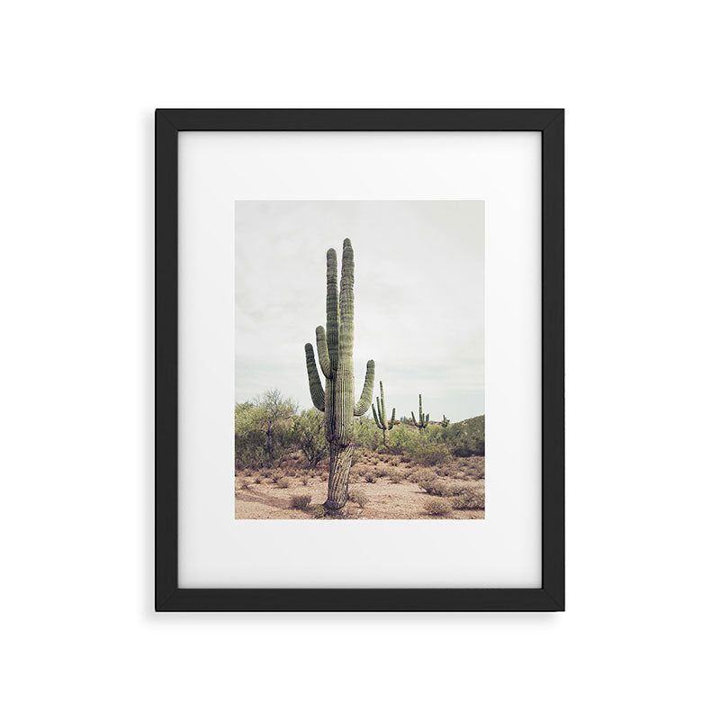 Desert Cactus Framed Art Print Gallery Image 5