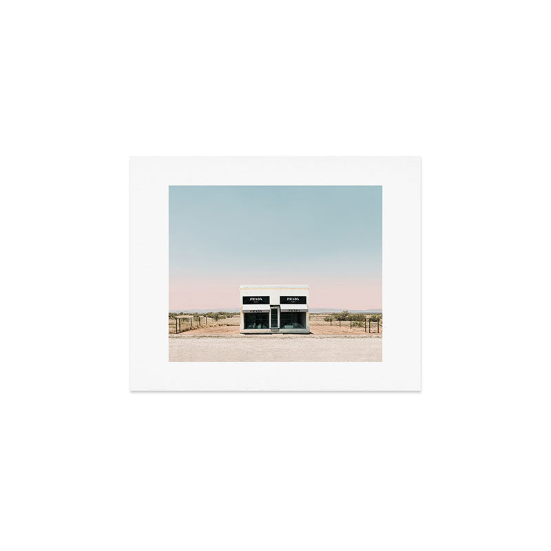 Fashion House Marfa Texas Art Print