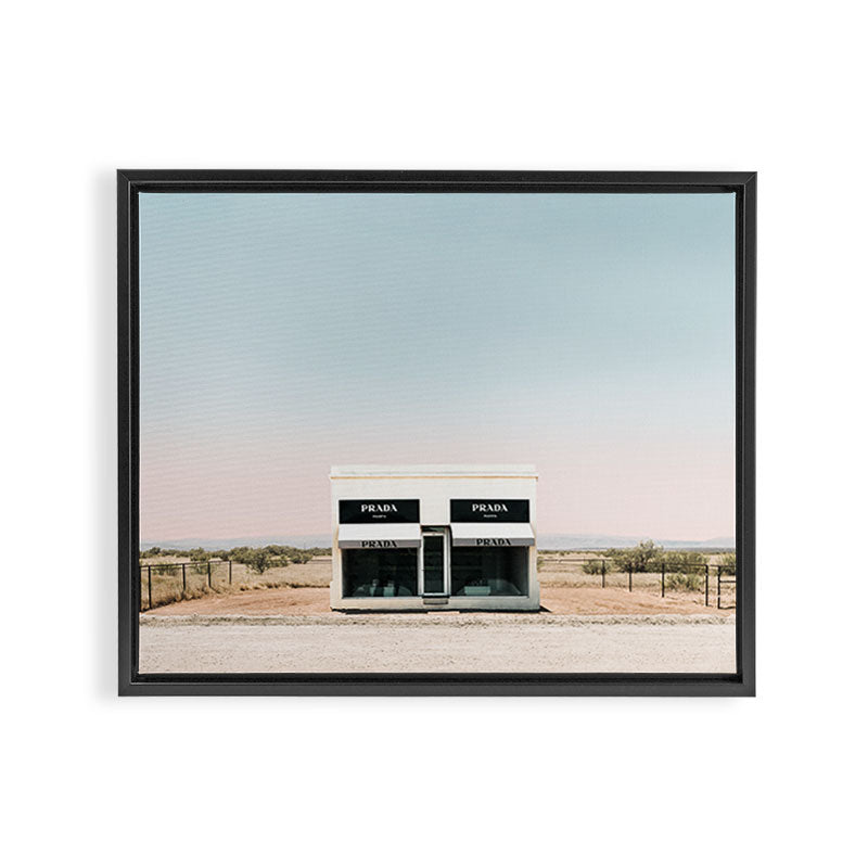 Fashion House Marfa Texas Framed Canvas Print Gallery Image 3