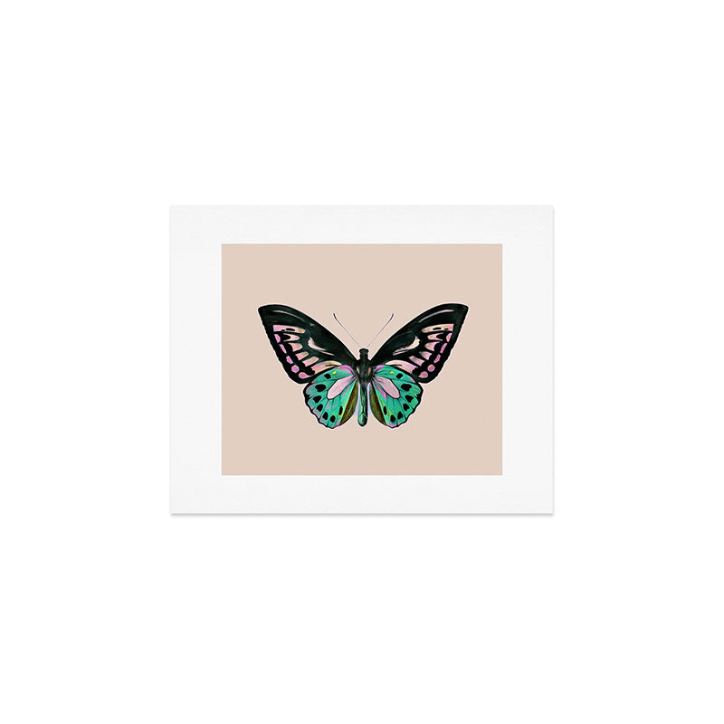 Funky Butterfly Art Print Gallery Image 1