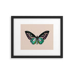 Funky Butterfly Framed Art Print Gallery Image 5