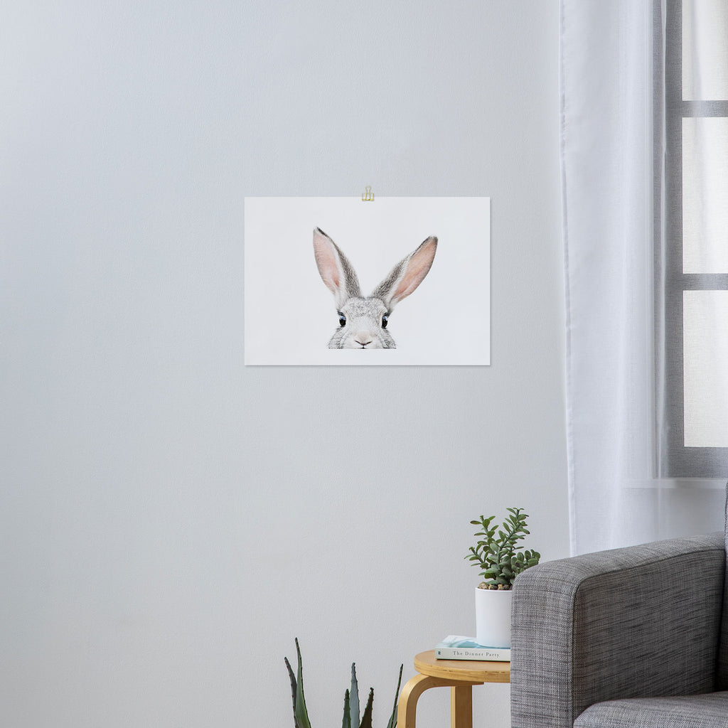 Hello Bunny Art Print Gallery Image 3