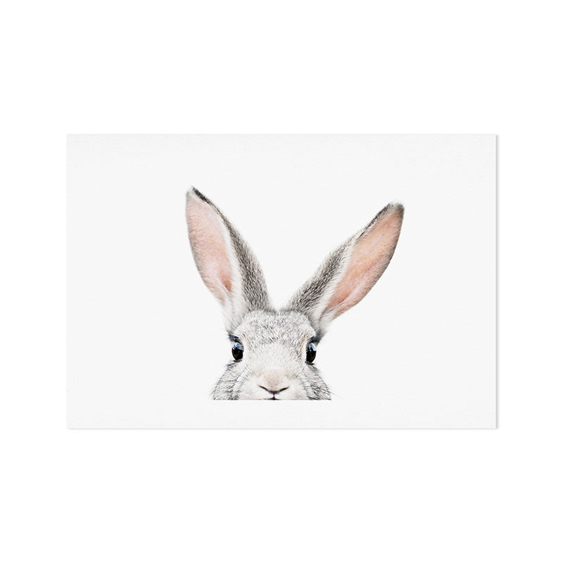 Hello Bunny Art Print Gallery Image 1