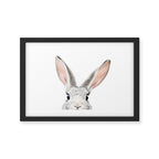 Hello Bunny Framed Art Print Gallery Image 2
