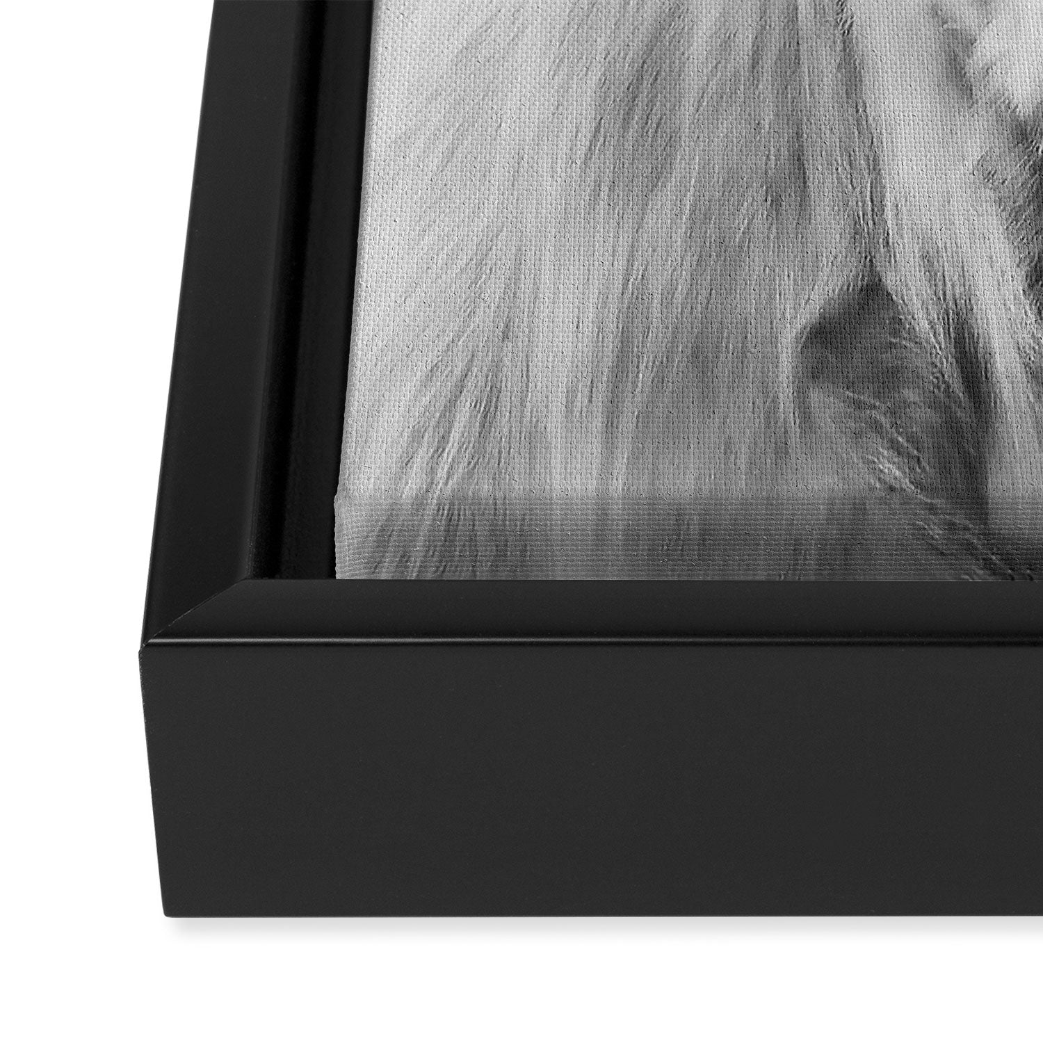 Hey Cow Framed Canvas Print Gallery Image 3