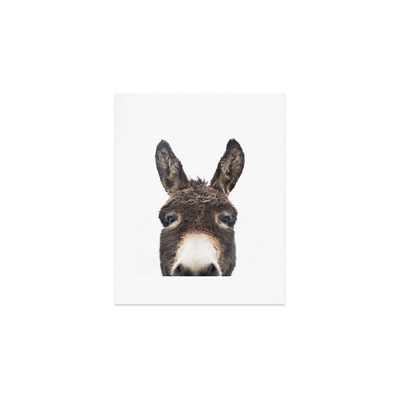 Hey Donkey Art Print Gallery Image 1