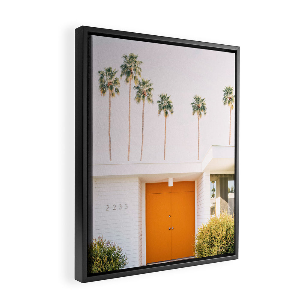 Palm Springs Framed Canvas Print Gallery Image 2